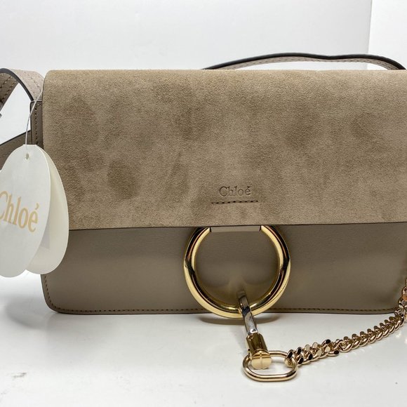 Chloe Faye Small Shoulder Bag Motty Grey - Picture 3 of 11